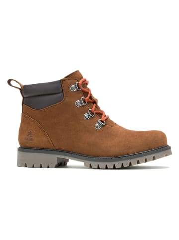 Kamik Leder-Winterstiefel "Rogues 2" in Hellbraun