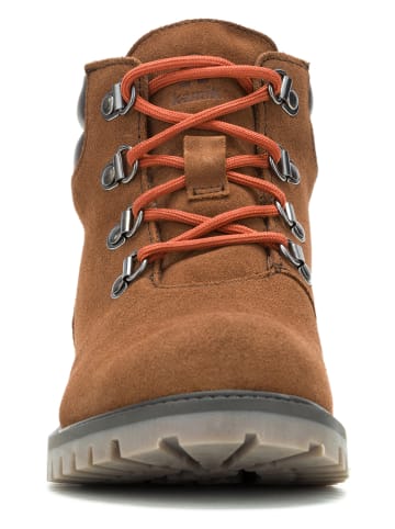 Kamik Leder-Winterstiefel "Rogues 2" in Hellbraun
