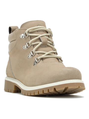 Kamik Leder-Winterstiefel "Rogues 2" in Beige