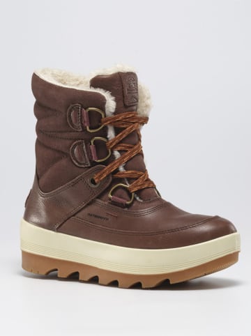 Kamik Leder-Winterstiefel "Celestem" in Braun