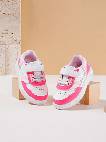 Rock & Joy Sneakers wit/roze
