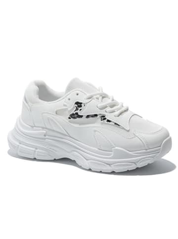 C'M Sneakers wit