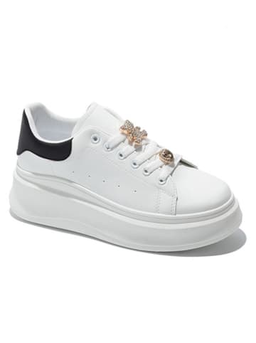 C'M Sneakers wit