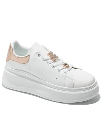 C'M Sneakers wit