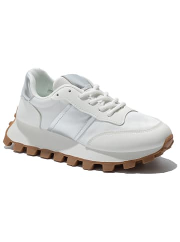 C'M Sneakers wit
