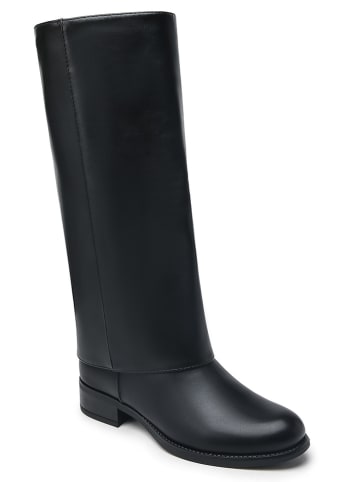 C'M Stiefel in Schwarz