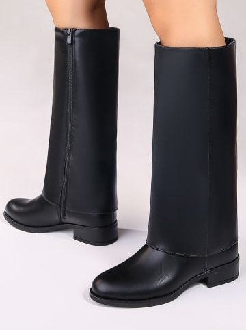 C'M Stiefel in Schwarz