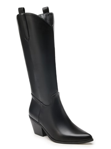 C'M Stiefel in Schwarz