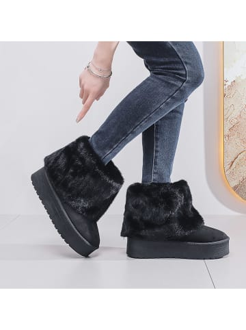 C'M Boots in Schwarz