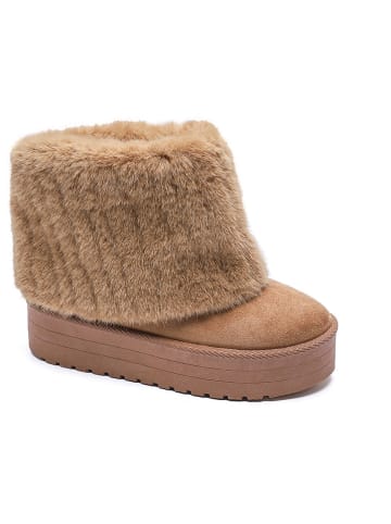 C'M Boots lichtbruin