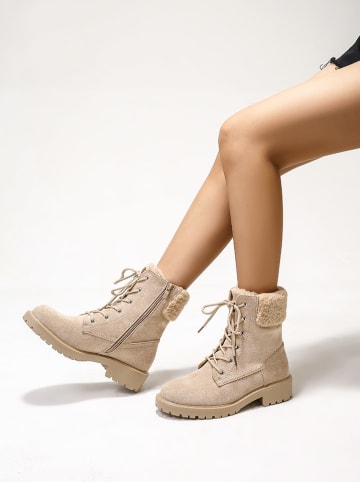C'M Boots in Beige
