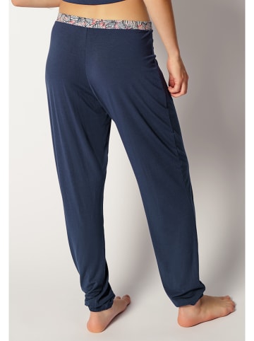 Skiny Pyjama-Hose in Dunkelblau