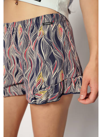 Skiny Pyjamashort donkerblauw