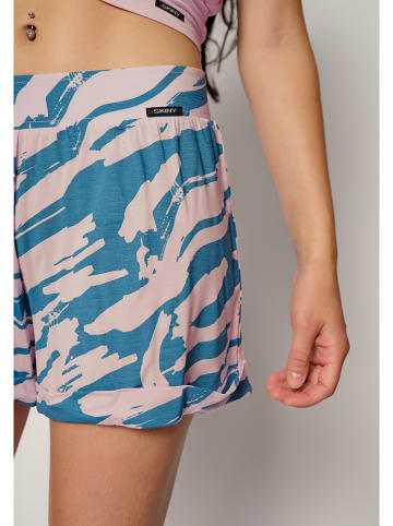 Skiny Pyjamashort blauw