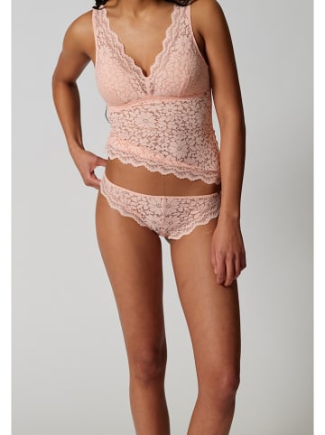 Skiny Stringi w kolorze beżowym