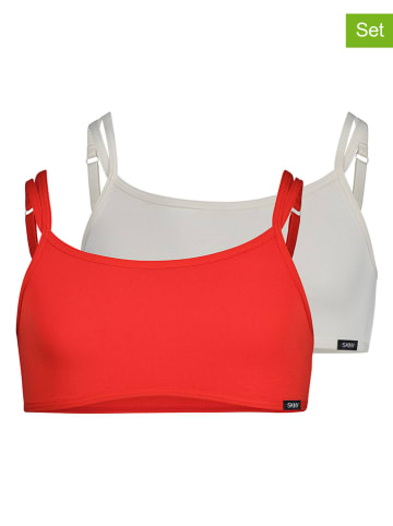 Skiny 2-delige set: bustiers crème