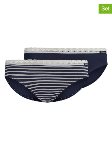 Skiny 2-delige set: slips donkerblauw