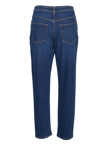 MOSS COPENHAGEN Dżinsy "Evolet Rikka" - Tapered fit - w kolorze niebieskim