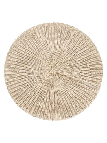 MOSS COPENHAGEN Baskenmütze in Beige