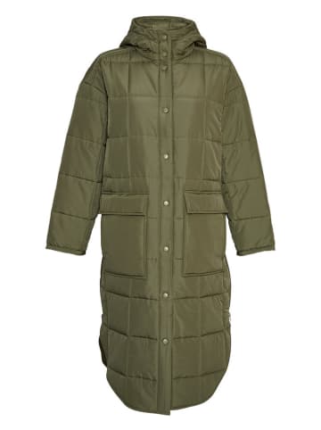 MOSS COPENHAGEN Płaszcz pikowany "Petulla Deya" w kolorze khaki