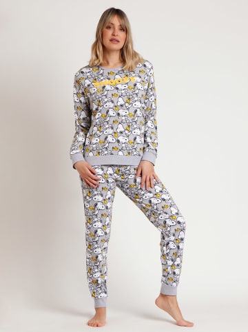 Peanuts Pyjama in Hellgrau