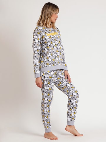Peanuts Pyjama in Hellgrau