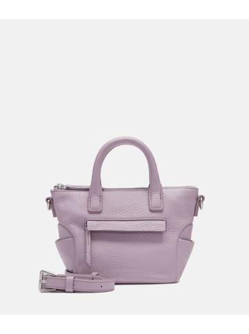 LIEBESKIND BERLIN Leder-Henkeltasche in Rosa - (B)39 x (H)32 x (T)16 cm