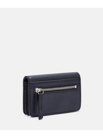 LIEBESKIND BERLIN Leren portemonnee donkerblauw - (B)18 x (H)12 x (D)4 cm
