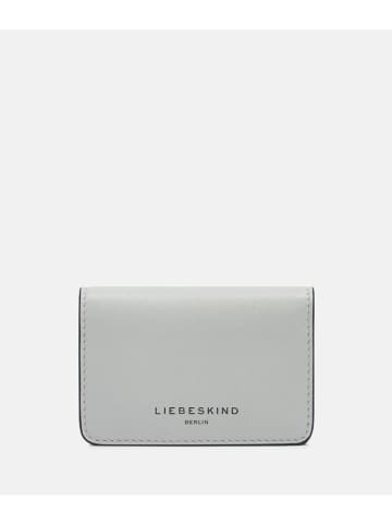 LIEBESKIND BERLIN Leder-Geldbörse in Grau - (B)18 x (H)12 x (T)4 cm