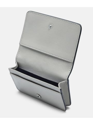 LIEBESKIND BERLIN Leder-Geldbörse in Grau - (B)18 x (H)12 x (T)4 cm