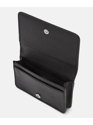 LIEBESKIND BERLIN Leder-Geldbörse in Schwarz - (B)18 x (H)12 x (T)4 cm