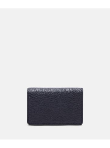LIEBESKIND BERLIN Leder-Geldbörse in Dunkelblau - (B)18 x (H)12 x (T)4 cm