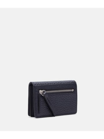 LIEBESKIND BERLIN Leren portemonnee donkerblauw - (B)18 x (H)12 x (D)4 cm