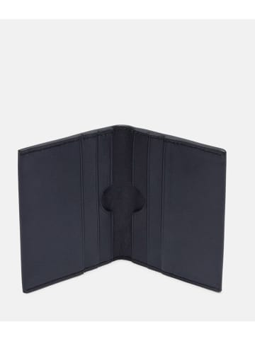 LIEBESKIND BERLIN Leder-Kartenetui in Dunkelblau - (B)12 x (H)9 x (T)2 cm