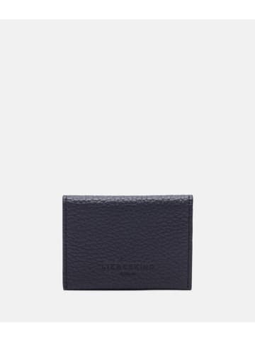 LIEBESKIND BERLIN Leren pasetui donkerblauw - (B)12 x (H)9 x (D)2 cm