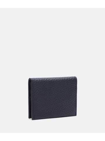 LIEBESKIND BERLIN Leder-Kartenetui in Dunkelblau - (B)12 x (H)9 x (T)2 cm