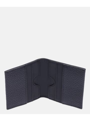 LIEBESKIND BERLIN Leren pasetui donkerblauw - (B)12 x (H)9 x (D)2 cm