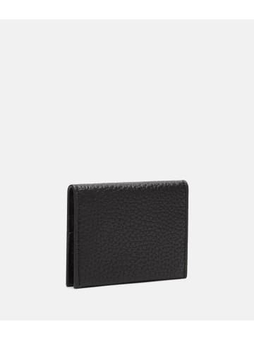 LIEBESKIND BERLIN Leder-Kartenetui in Schwarz - (B)12 x (H)9 x (T)2 cm