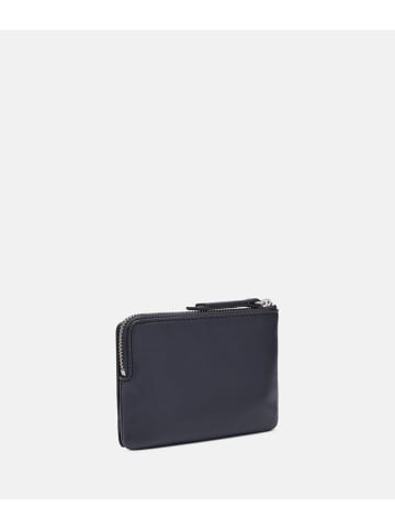 LIEBESKIND BERLIN Leder-Geldbörse in Dunkelblau - (B)18 x (H)12 x (T)4 cm