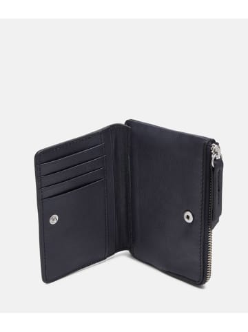 LIEBESKIND BERLIN Leder-Geldbörse in Dunkelblau - (B)18 x (H)12 x (T)4 cm