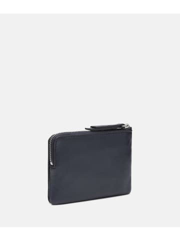 LIEBESKIND BERLIN Leder-Geldbörse in Dunkelblau - (B)18 x (H)12 x (T)4 cm