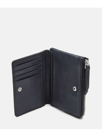 LIEBESKIND BERLIN Leder-Geldbörse in Dunkelblau - (B)18 x (H)12 x (T)4 cm
