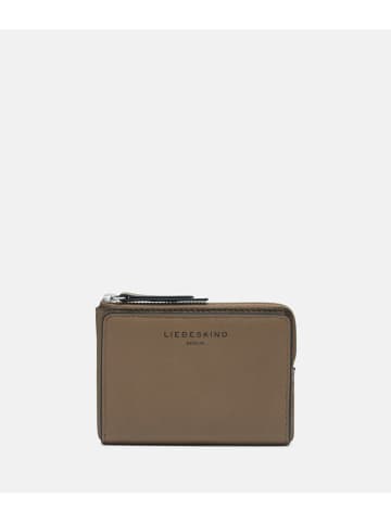 LIEBESKIND BERLIN Leder-Geldbörse in Braun - (B)18 x (H)12 x (T)4 cm