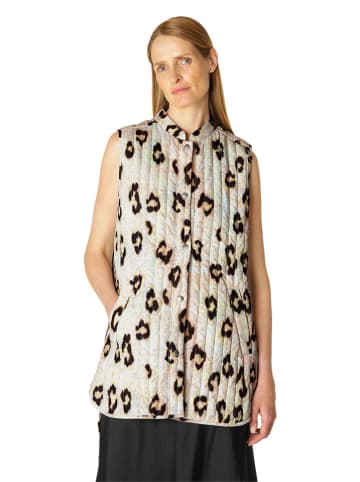 Ilse Jacobsen Steppweste in Beige/ Braun
