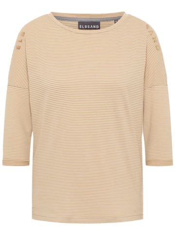 ELBSAND Longsleeve "Veera" in Beige