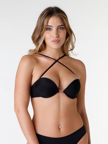 Wonderbra Push-up-BH in Schwarz