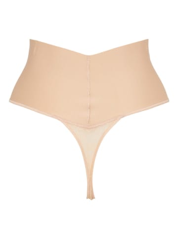 MAIDENFORM Stringi modelujące w kolorze beżowym