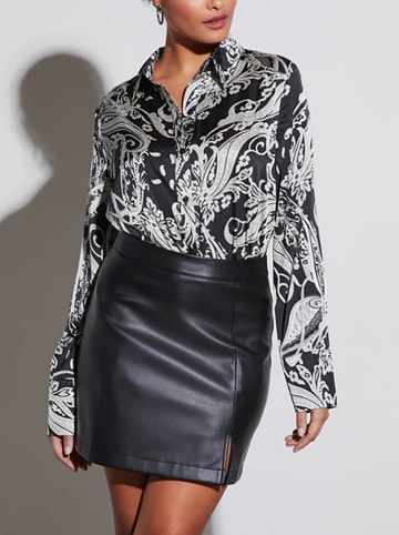 LA Angels Bluse in Schwarz/ Creme