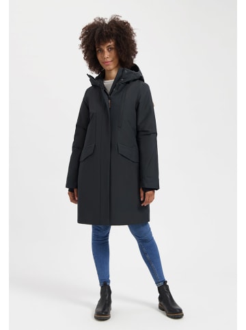 TRAVELIN' Parka "Bodil" w kolorze czarnym