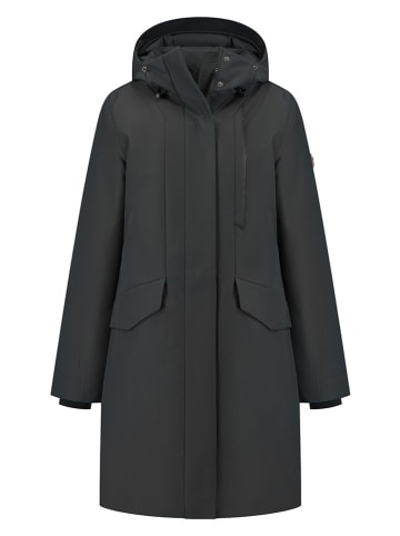 TRAVELIN' Parka "Bodil" w kolorze czarnym